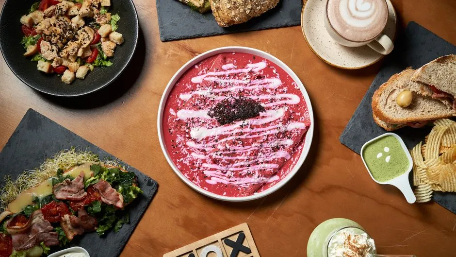 A dish prepared at Paradise cafe